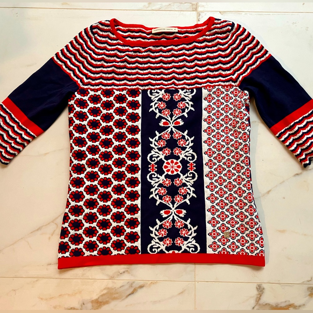Purificacion Garcia Vintage Short sleeve Blouse